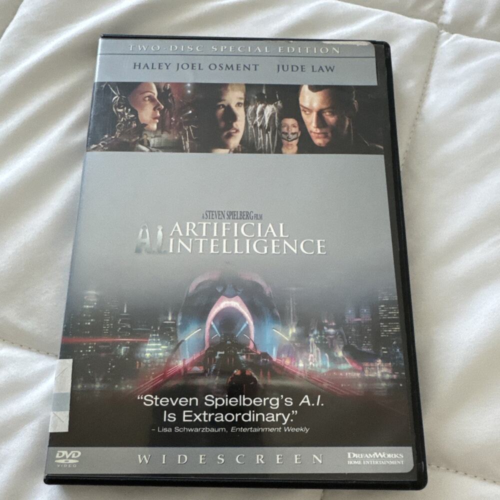 DVD - AI Artificial Intelligence 2001 Steven Spielberg 2 Disc Special Edition